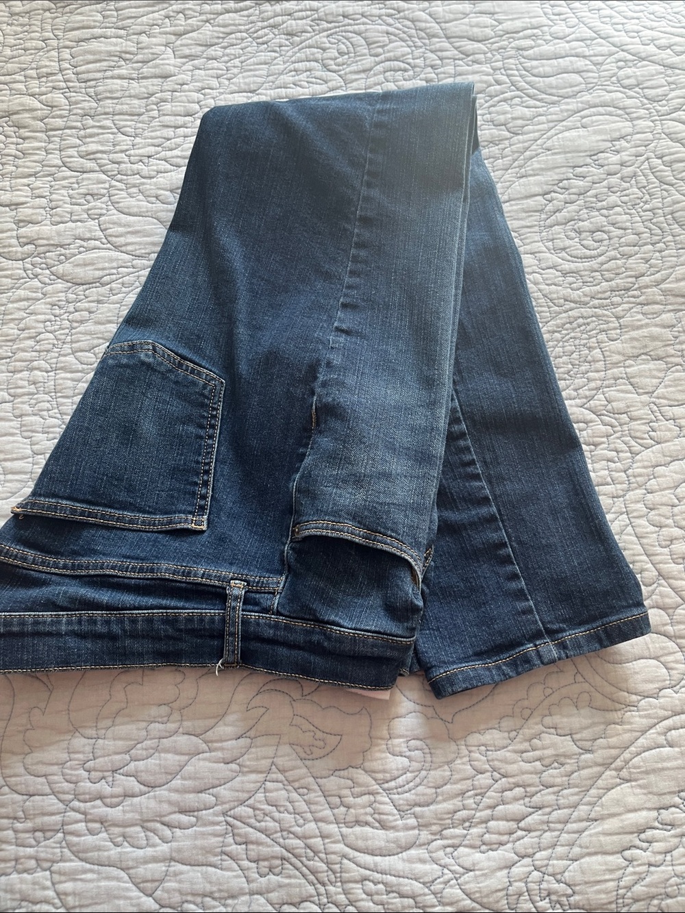 Banana Republic Women's Boot-Cut Jeans in Dark Indigo